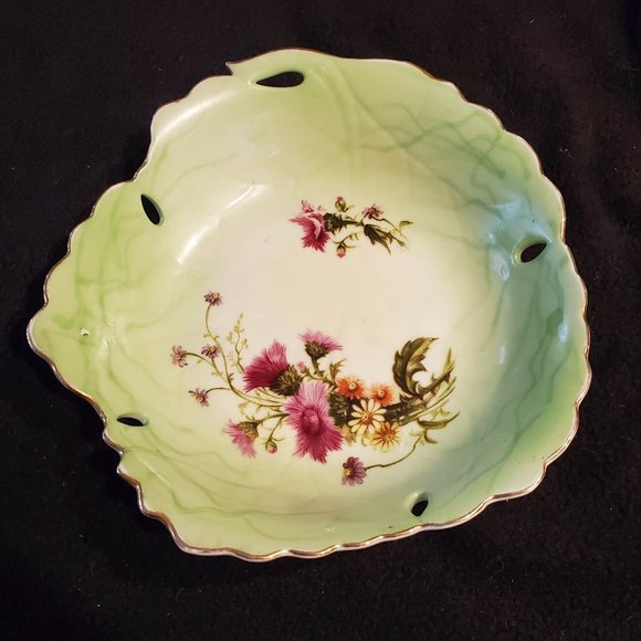 UCAGCO Art Ucagco Ceramics Beautiful Plate Hand Painted Floral
